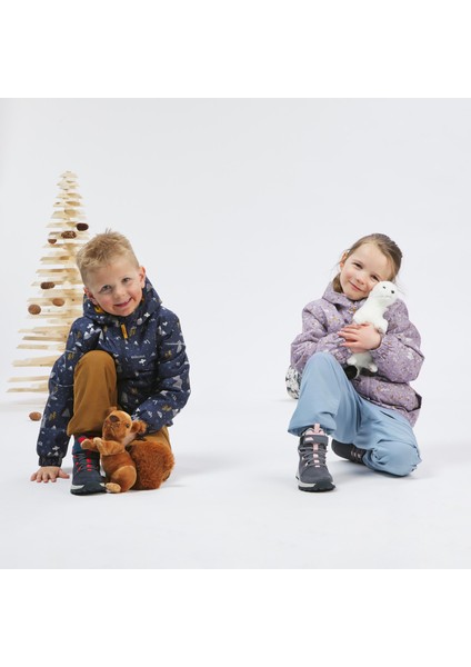 Quechua Çocuk Su Geçirmez Outdoor Kar Montu / Kışlık Mont - 2 / 6 Yaş - Mor - Sh100 Warm fiyatları