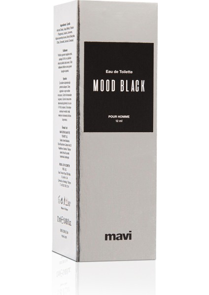 Mood Black Mini Erkek Parfüm EDT 12 ml0910940-900