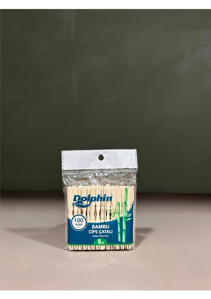 Bambu Cips Çatalı 100'LÜ 5 Paket