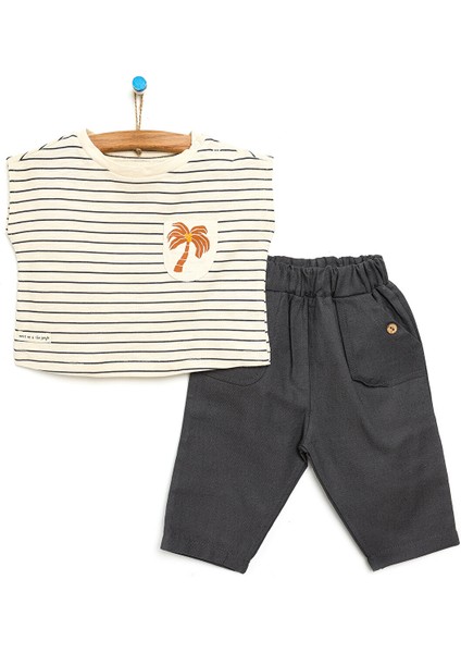 HelloBaby Journey Tshirt - Pantolon Erkek Bebek
