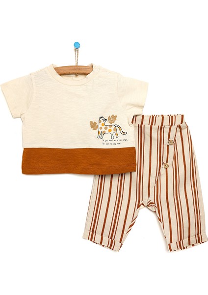 HelloBaby Journey Tshirt - Pantolon Erkek Bebek