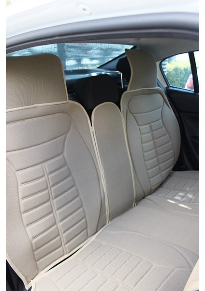 volvo S70 Lüx Oto Koltuk Minderi Ön Arka 5'li Set 5star Serisi Bej modelleri