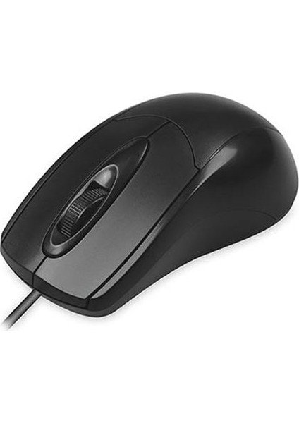 Everest SM-163 Optik Kablolu Siyah Mouse