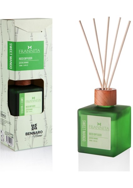 Bambu Kapaklı Bambu Şekerli Oda Kokusu 100 ml