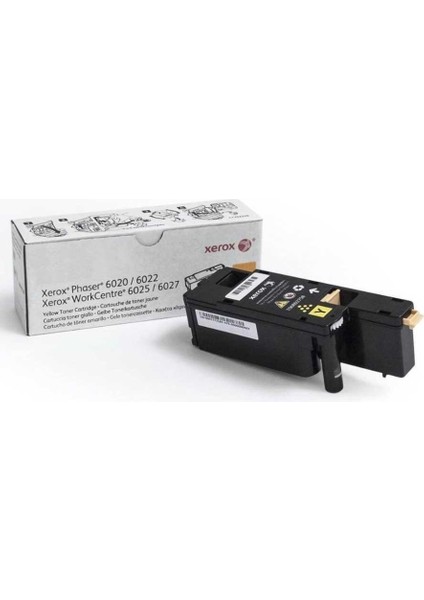 Phaser 6020-106R02762 Sarı Orjinal Toner