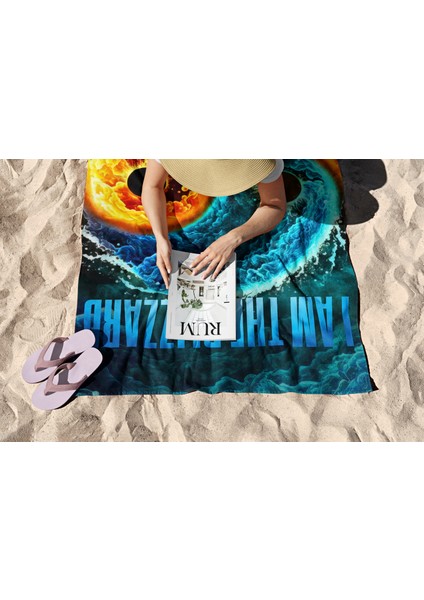Mikrofiber Teknolojisi ile Üretilen Hafif ve Kum Tutmayan Plaj Havlusu – 75 x 130 – 90 x 150 cm