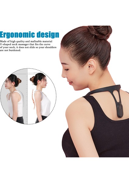 Sırt Desteği Ultrasonik Lenfatik Yatıştırıcı Vücut Duruş Düzeltici - Turuncu (Yurt Dışından) fiyatları