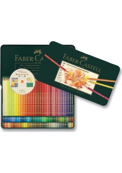Polychromos Kuru Boya 120 Renk Metal Kutu