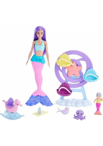 HLC30 Barbie Dreamtopia Deniz Kızı Bebek ve Çocuk Oyun Alanı fiyatları