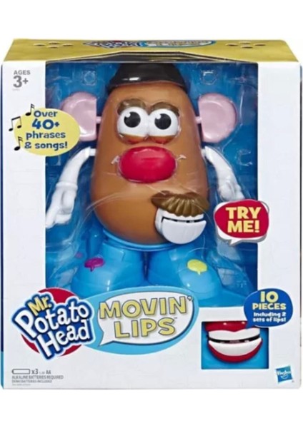 Hasbro Playskool Bay Patates Kafa Konuşan Dudaklar E4763 Hasbro