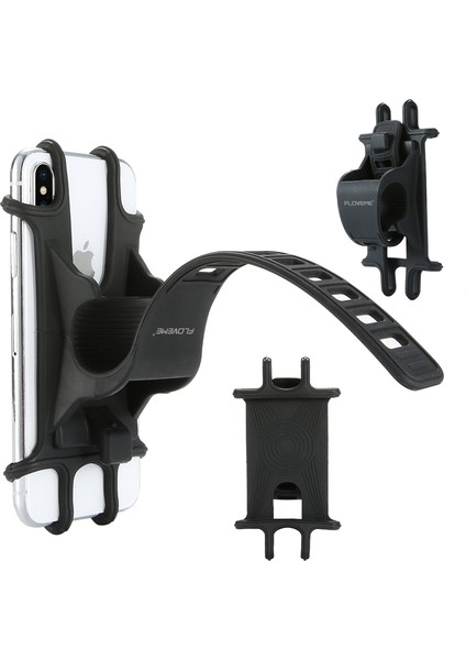 Floveme YXF144314 Universal Bicycle Phone Holder Siyah (Yurt Dışından)