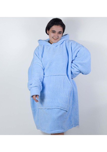 Welsoft Peluş Polar Giyilebilir Battaniye Pijama fiyatları