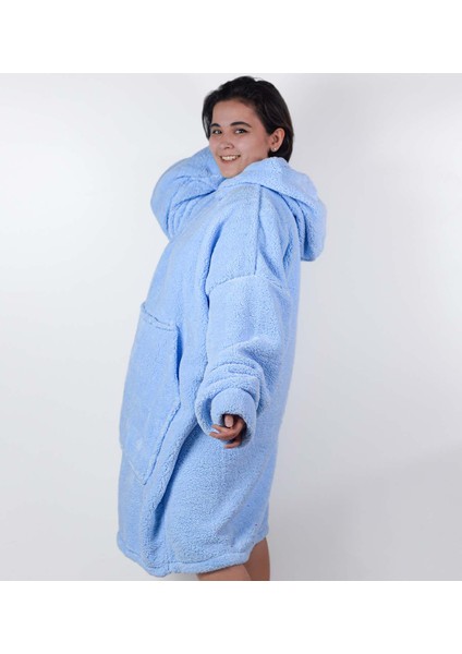 Welsoft Peluş Polar Giyilebilir Battaniye Pijama fırsatları