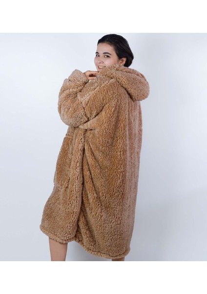 Welsoft Peluş Polar Giyilebilir Battaniye Pijama fırsatları