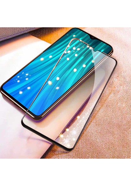 Oppo A16 Tam Kaplayan Tamperli Cam Kavisli Tam Korumalı (Davin 5d)