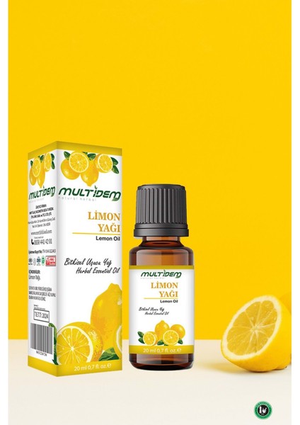 Limon Uçucu Bitkisel Yağı 20 ml