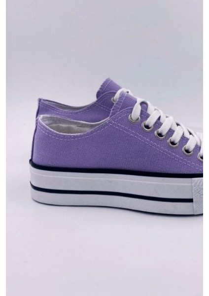Skywalk Keten Lila Yüksek Taban Sneaker Spor Ayakkabı fırsatları
