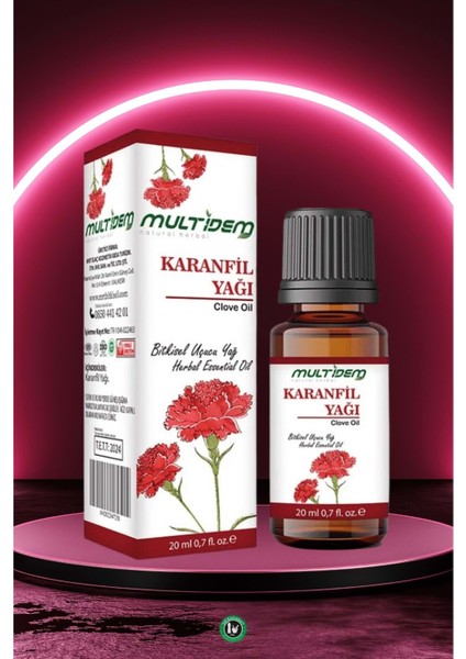 Karanfil Uçucu Bitkisel Yağı 20 ml