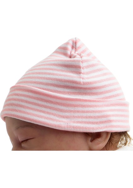 HelloBaby Yenidoğan Çizgili Şapka Unisex