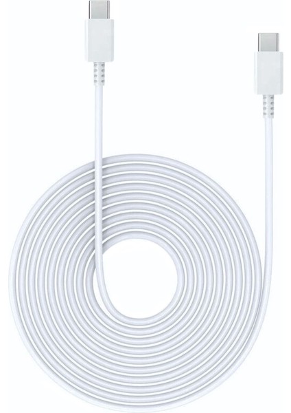 Samsung Galaxy Note 10 Lite Uyumlu 2 Metre Type-C To Type-C Super Hızlı Şarj Kablosu 3.0 Amper - Ithalatçı Garantili