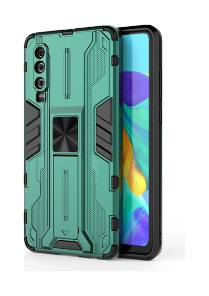 Huawei P30 Için Çift Katmanlı Koruyucu Kılıf (Yurt Dışından)