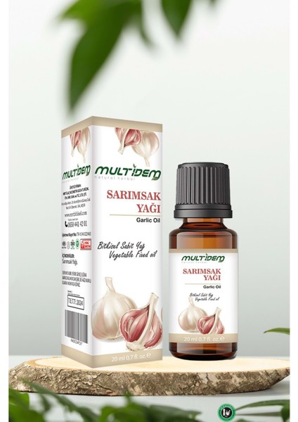 Sarımsak Yağı (Soğuk Sıkım) 20 ml