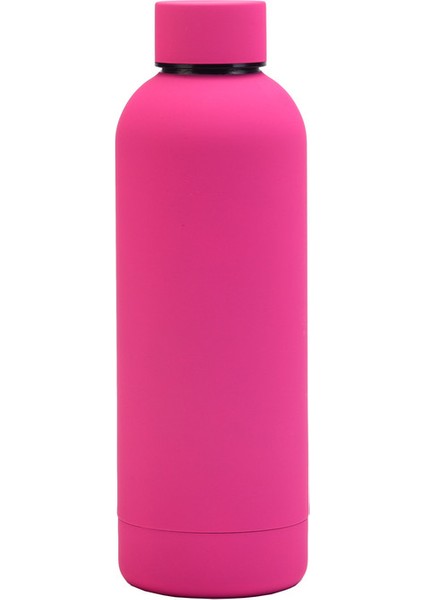 500 ml Paslanmaz Çelik Taşınabilir Termos - Kırmızı (Yurt Dışından)