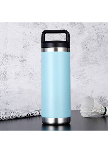 510 ml Taşınabilir Paslanmaz Çelik Termos - Açık Mavi (Yurt Dışından)
