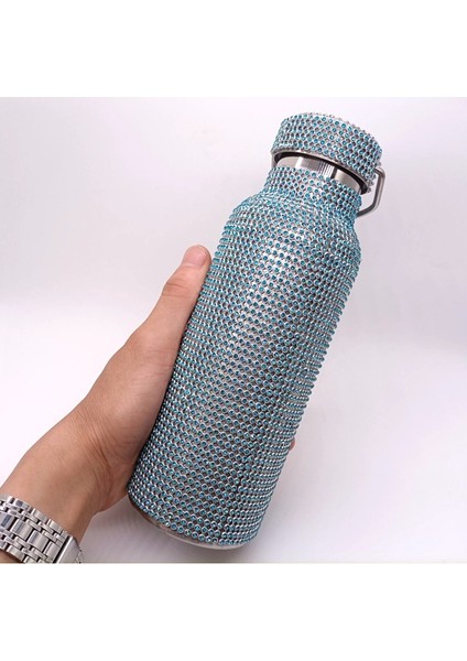 350 ml Paslanmaz Çelik Taşınabilir Termos - Mavi (Yurt Dışından)