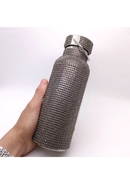 350 ml Paslanmaz Çelik Taşınabilir Termos - Gri (Yurt Dışından)