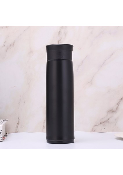 450 ml Taşınabilir Paslanmaz Çelik Termos - Siyah (Yurt Dışından)