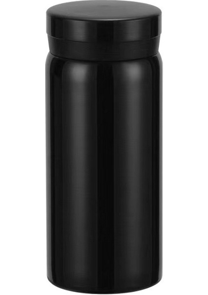 200 ml Taşınabilir Paslanmaz Çelik Termos - Siyah (Yurt Dışından)