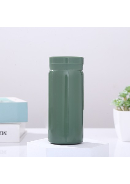 200 ml Taşınabilir Paslanmaz Çelik Termos - Turkuaz (Yurt Dışından)