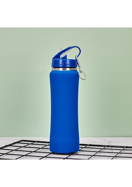 500 ml Taşınabilir Paslanmaz Çelik Termos - Mavi (Yurt Dışından)