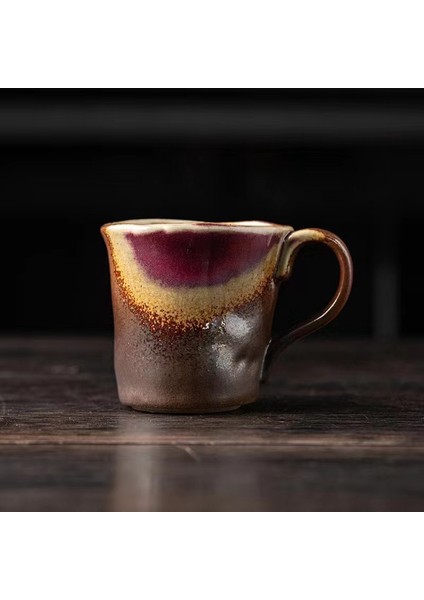 200 ml Seramik Kahve Fincanı - Mor (Yurt Dışından)