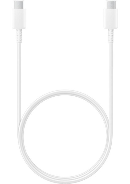 Samsung Galaxy S21 Ultra 5G Uyumlu Type-C To Type-C Super Hızlı Şarj Kablosu 1 Metre 5.0 Amper - İthalatçı Garantili