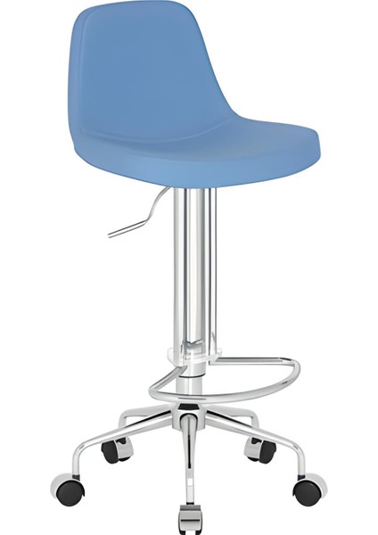 Ikona Küçük Tekerlekli Bar Sandalyesi