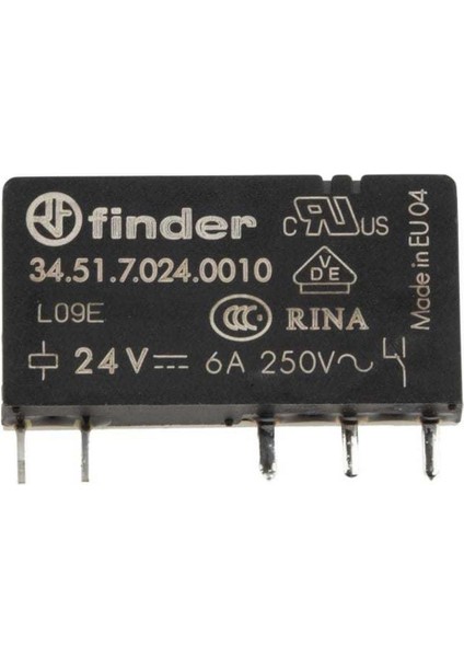 Fınder F.34.51.7.024.0010 Elektro Mekanik Ultra Ince Pcb Röle