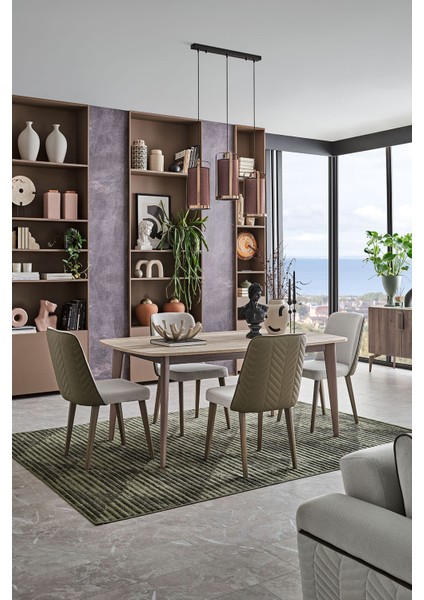 Piero Yemek Masa Sabit Terni Ahs 1020X180