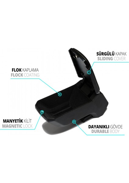 Fiat Siena Kol Dayama Kolçak Çelik Ayaklı Abs Siyah 1996 Üzeri A+Kalite modelleri