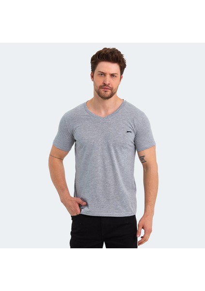 SARGON KTN Erkek Tişört Gri