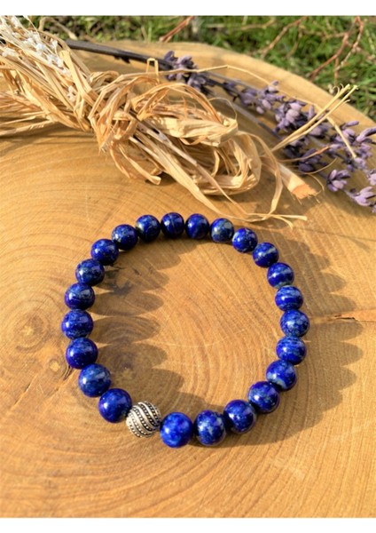 Sertifikalı Lapis Lazuli Bileklik