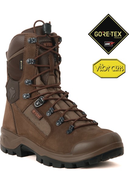 Extreme Gtx -Kahverengi (Su Geçirmez, Hakiki Nubuk Deri Profesyonel Asker Botu)