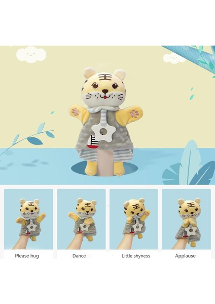 Bebek Yatıştırıcı Bebek Küçük Kaplan Peluş Oyuncak (Yurt Dışından)