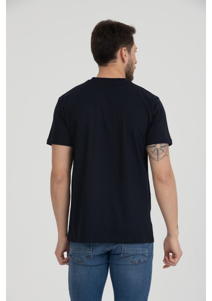 Bisiklet Yaka T-Shirt Siyah indirimleri
