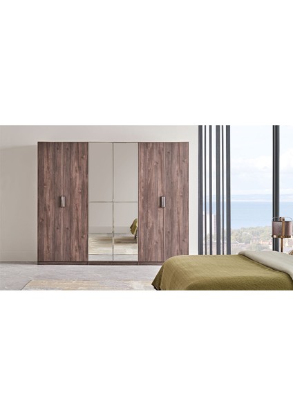 Piero 6 Kapaklı Dolap