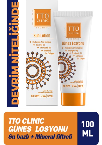 Clinic Güneş Losyonu 100 ml