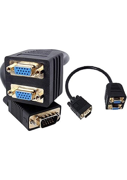 AL-4707 VGA Y Kablosu Çoklayıcı (Switch Splitter)