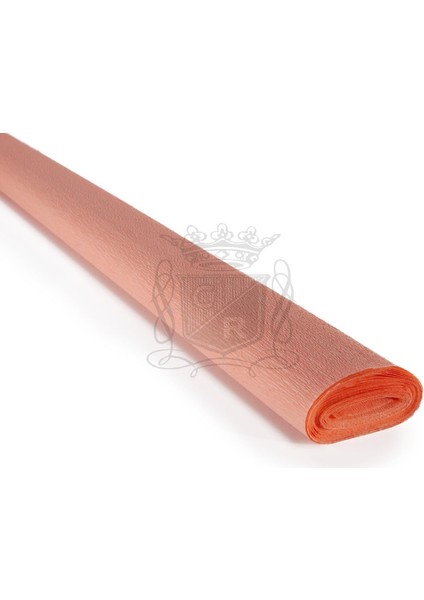 Italyan Krapon Kağıdı NO:200 - Somon - Salmon Pink 60 Gr. 50X250 cm
