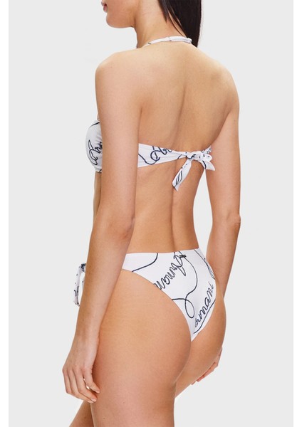 Desenli Bağlama Detaylı Sert Hafif Dolgulu Bikini Bayan Bikini 262636 3R310 10410 fiyatları
